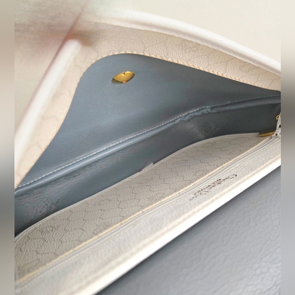 Authentic DIOR Set Honeycomb Versatile Shoulder Crossbody Pochette Wallet 2pc - Picture 12 of 16